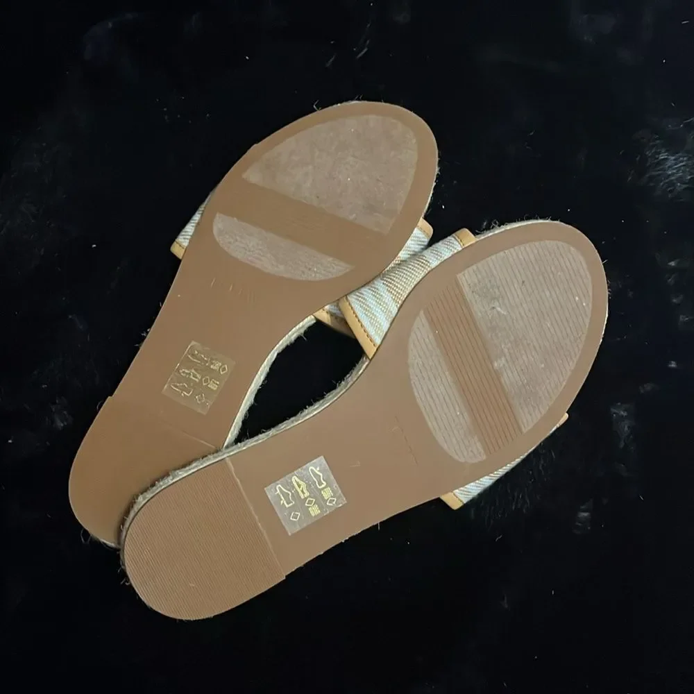 J. Crew Women's Tan Espadrille Sandals